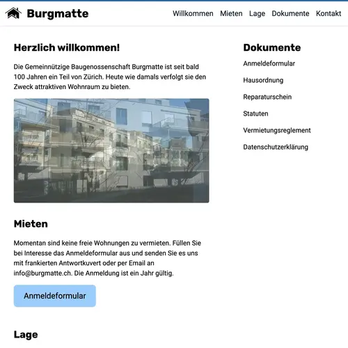 Burgmatte cover